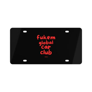 FUKEM License Plate