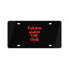 FUKEM License Plate
