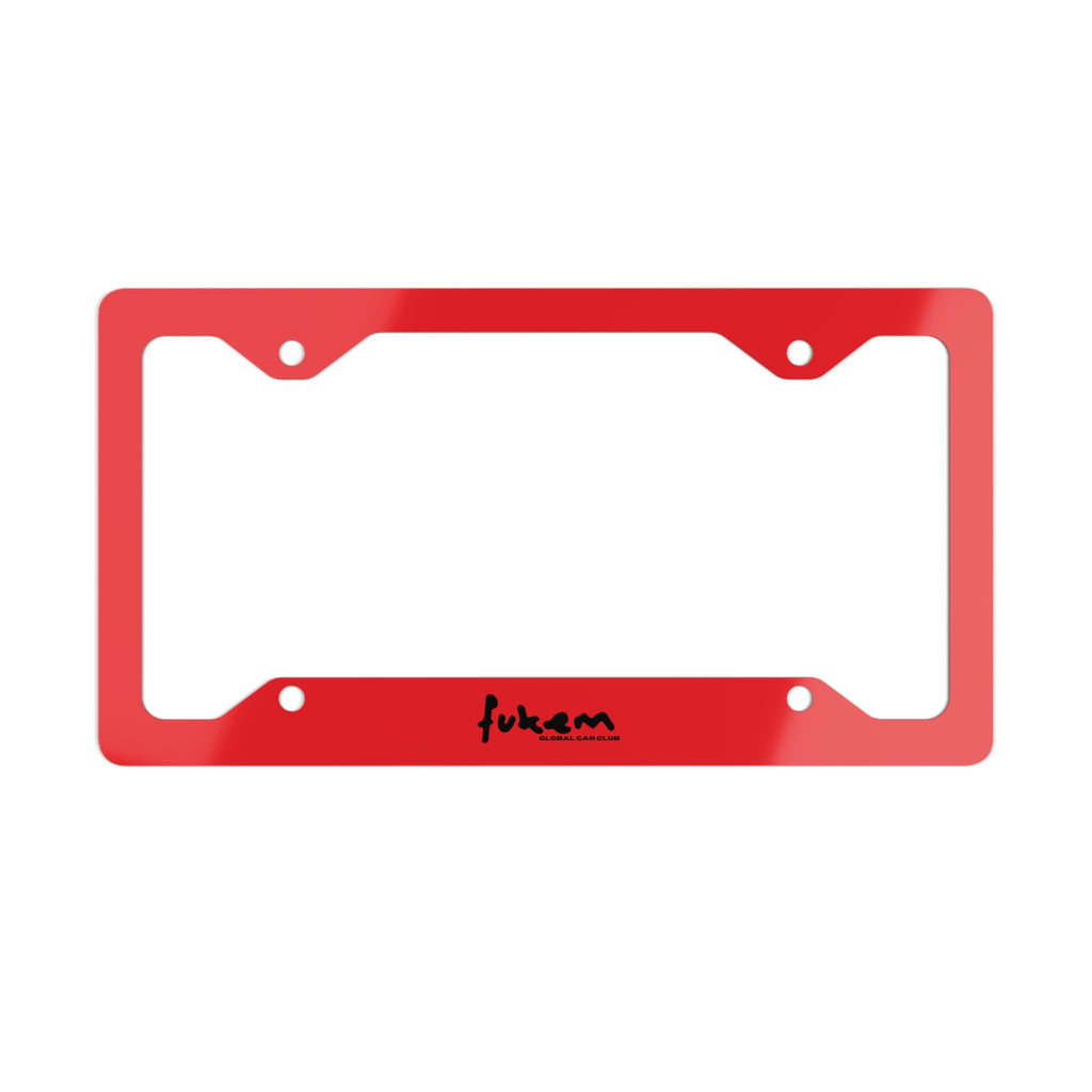 FUKEM License Plate Frame